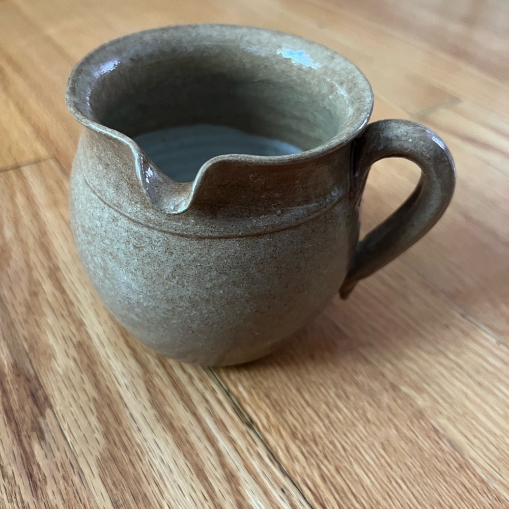 Pottery pitcher creamer Gres de Viana pottery from Portugal stoneware NEW